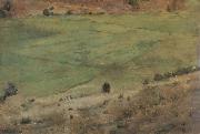 Fernand Khnopff In Fosset.Grass Sweden oil painting artist